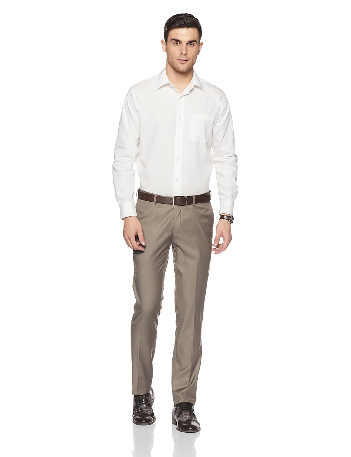 us polo association men's straight fit formal trousers