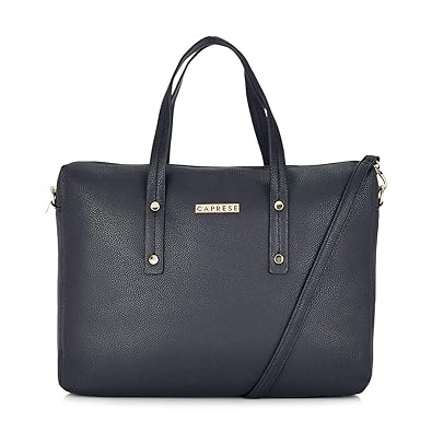 Caprese Gilda Womens Satchel (Black)