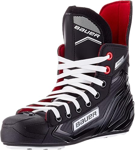 red hockey shoes