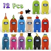 Action Figures, CHANTECA 12 Pcs Birthday Cake Topper Space Astronaut Game Figurines, Gifts and Decor for Party Supplies Favors Christmas Easter for Kids