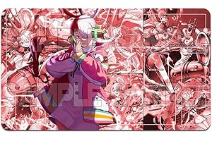 YMILOHOGI Playmat Trading Card Game OPCG Mat CCG MTG Playmat TCG Card Game Table Mat Mouse Pad 600X350mm + Free Bag (H007) (UTA H196)