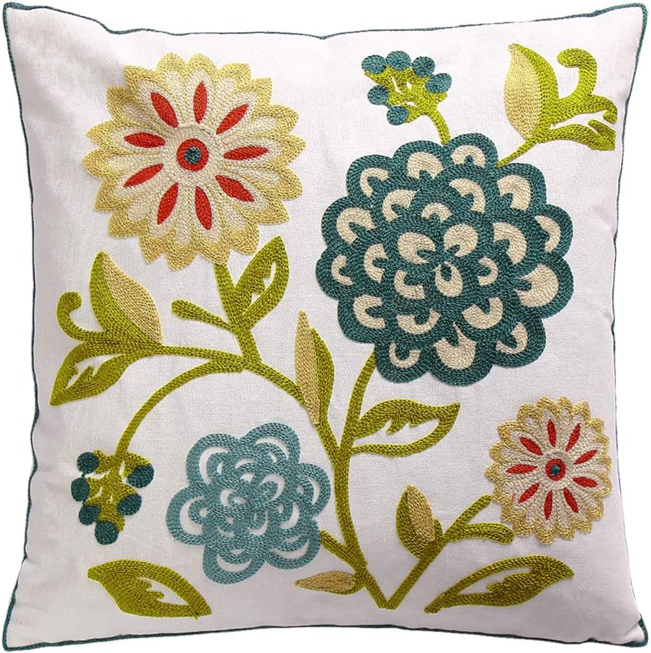 Best Handmade Embroidery Floral Chair Covers