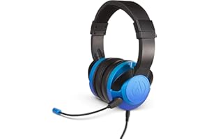 PowerA Fusion Wired Stereo Gaming Headset with Mic for PlayStation 4, Xbox One, X, Xbox One S, Xbox 360, Nintendo Switch, PC, Mac, VR, Android, and iOS - Sapphire Fade - Xbox 360; Xbox