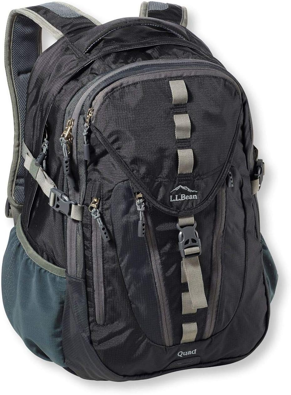 Amazon.co.jp： L.L.Bean(エルエルビーン) バックパック クアッド・パック アウトドア リュックサック 旅行 ブラック