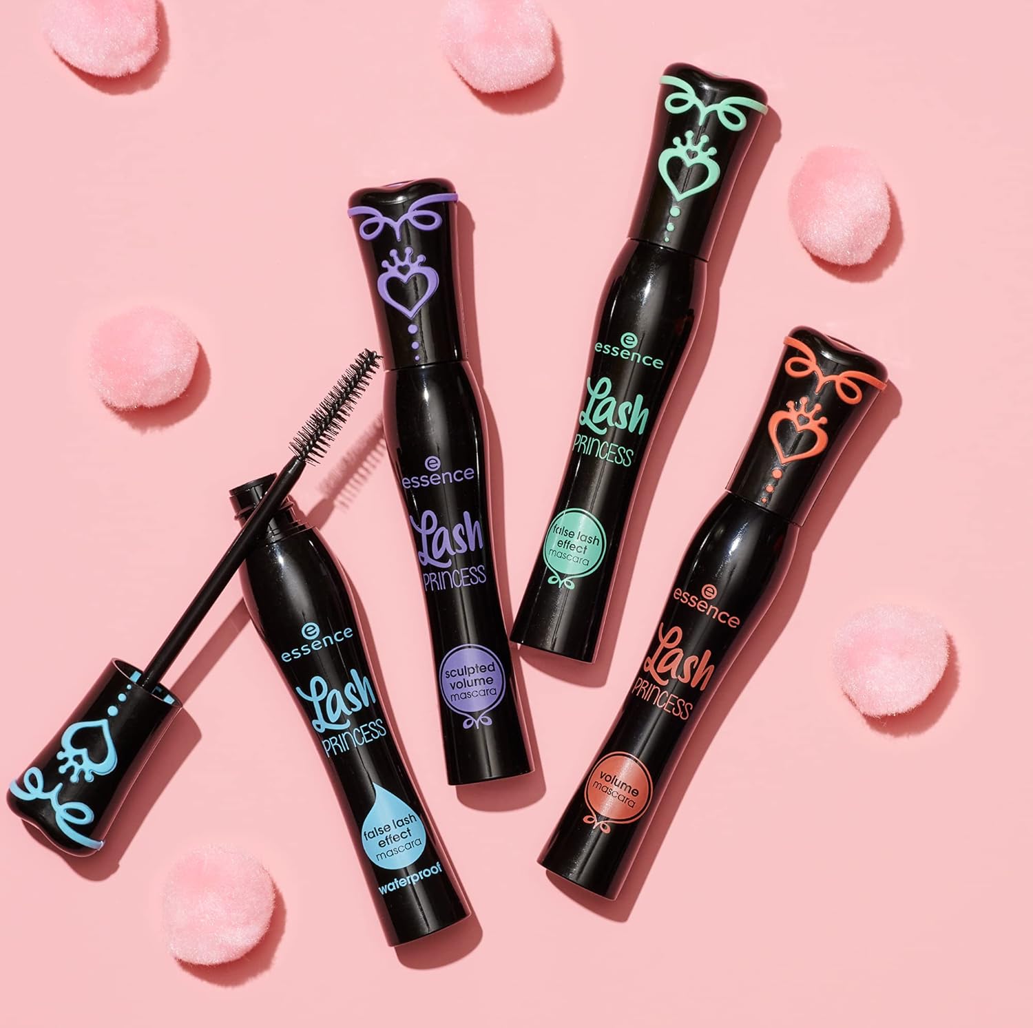 essence | Lash Princess False Lash Effect Mascara | Gluten & Cruelty Free | Black (MIXED 4-Pack) : Beauty