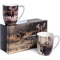 Robert Bateman Loons Fine Bone China Set of 2 Mugs : Amazon
