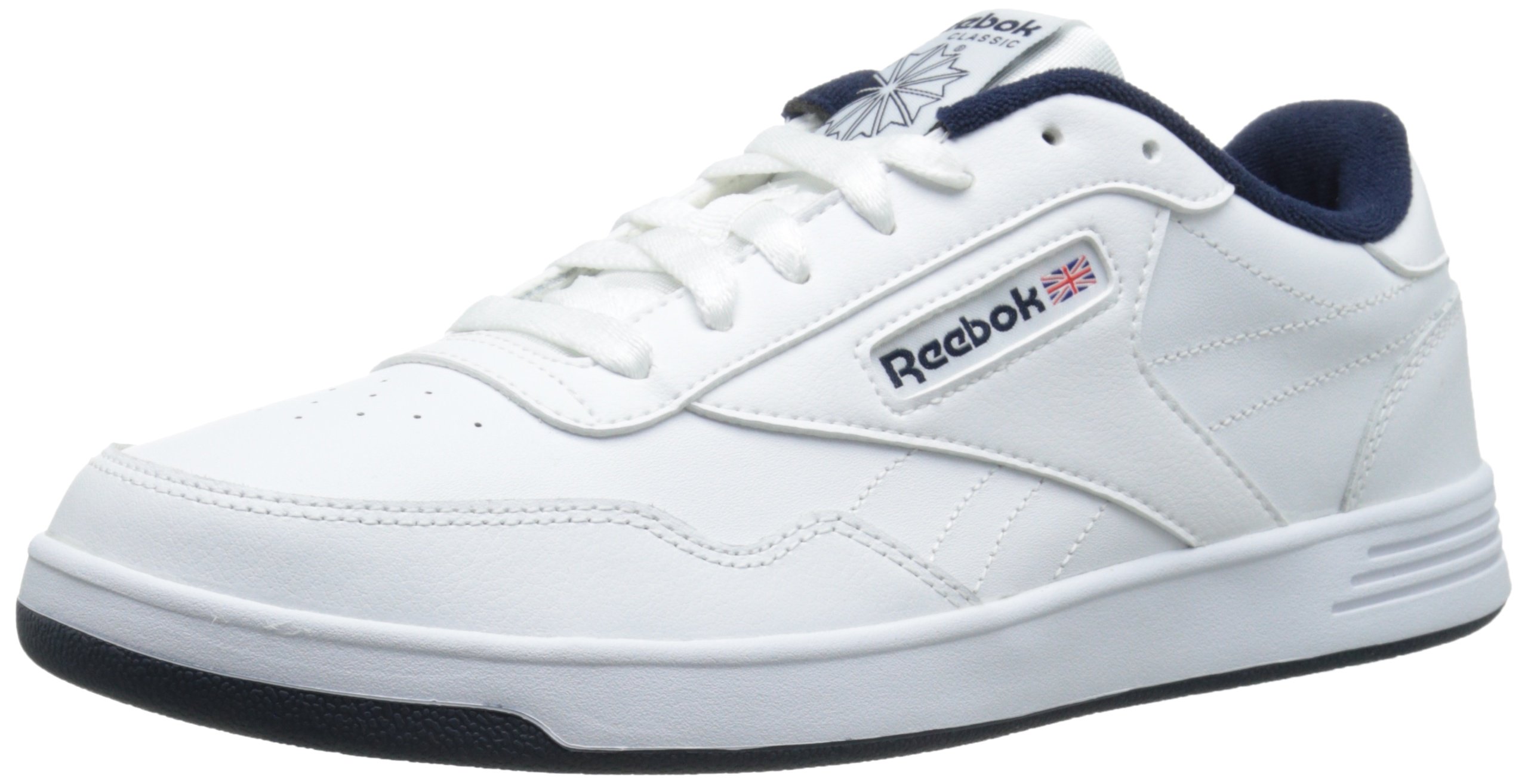 Reebok Club MEMT, Zapatillas para Hombre, Blanco/Azul Marino Universitario, 10