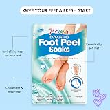 7th Heaven Exfoliating Foot Peel Socks Pair with Glycolic Acid view 2