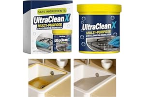 Powder Cleaner,Household Cleaning Powder | Floor Stains Remover | for Bathroom Kitchen Household Glass Sink Oven Bathtub Wall