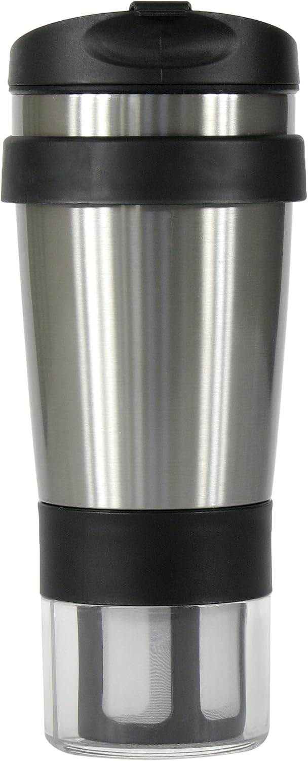 Tea Infuser Travel Mug with Tea Bag Storage by Tea Totaler Amazon.co.uk Kitchen & Home