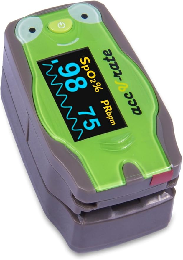 Original Acc U Rate Pediatric Pulse Oximeter C5 FDA Approved Amazon.co