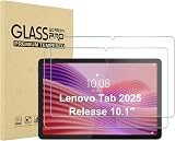 ProCase 2 Pack Tempered Glass Screen Protector for Lenovo Tab 10.1 2025