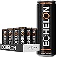Echelon Pre-Workout Energy Drink - 12-Pack, Mango Reaper - Peak Performance, Sustained Energy, Focus and Endurance Dietary Supplement - 300mg of Caffeine, Beta-Alanine, L-Theanine & Fiber - Vegan