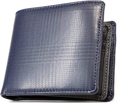 Amazon ネイビー ダークグレー 二つ折り財布 メンズ 2つ折り財布 2つ折り 二つ折り 財布 短財布 スペインレザー 本革 レザー 薄型 大容量 ファスナーなし レディース サイフブランド ふたつ折りビジネス 牛革 革 男性 小銭入れあり 薄い財布 紳士 おりたたみ 折りたたみ