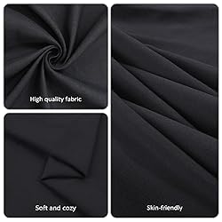 8 Pack Black Tablecloths 90x132 Inch Table Cloths