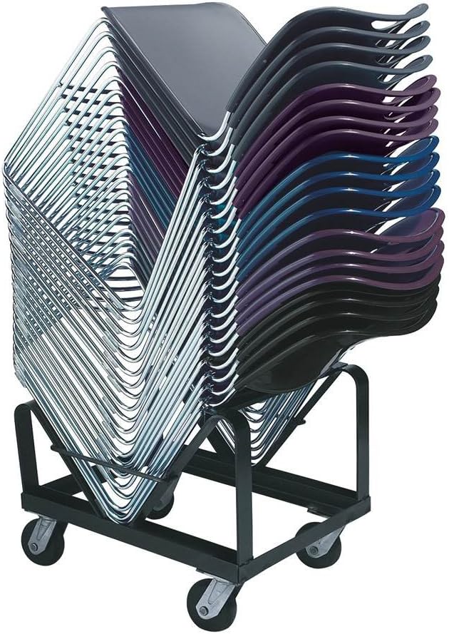 National Public Seating Powder Coated Steel Dolly for 8500 Chair: Home Improvement