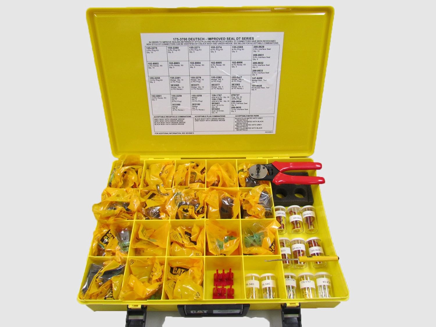 Caterpillar Kit cat175 3700 Deutsch mejor Sellado dtseries Field