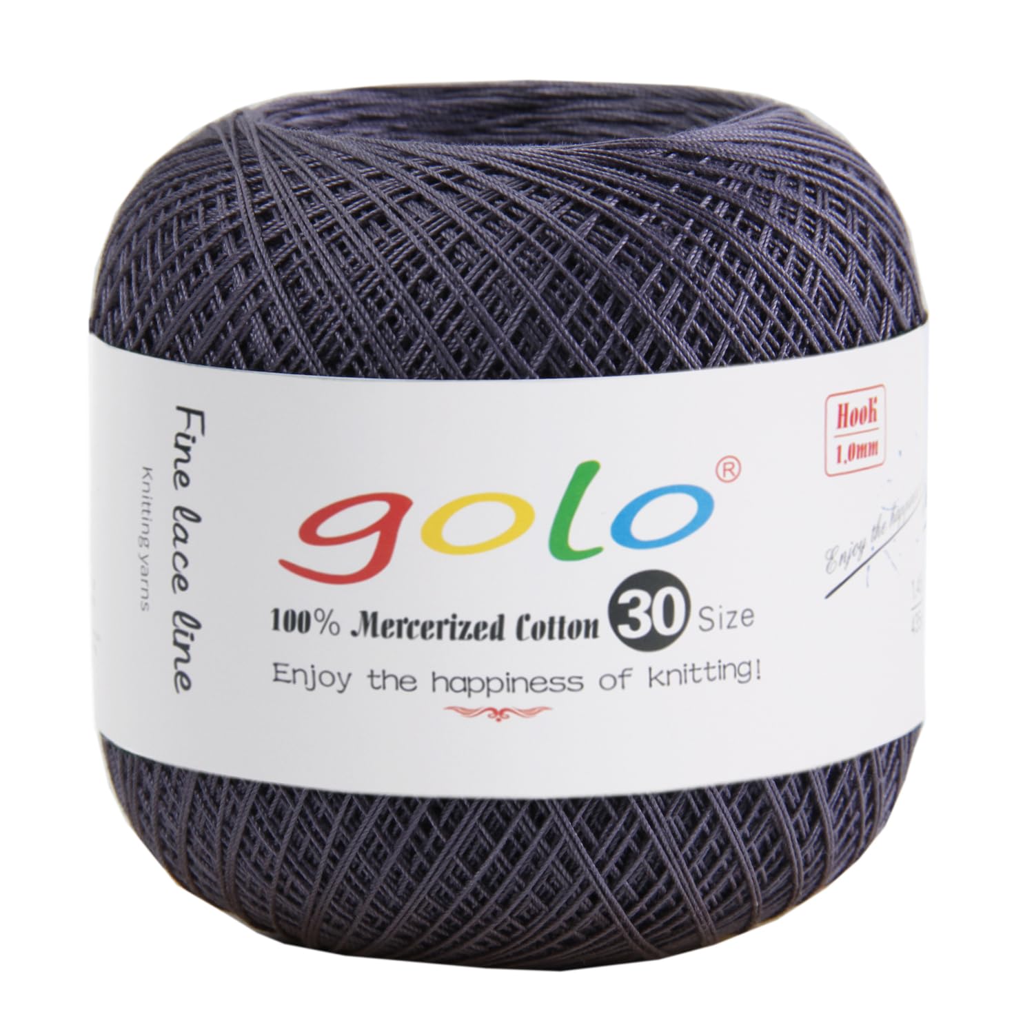 golo Crochet Thread Size 30 Yarn for Hand Knitting Crochet Yarn Tatting Yarn — image 1