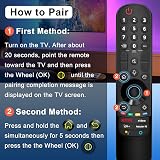 YOSUN LG Magic Remote Replacement for LG Smart TV MR21GA MR22GN MR23GA MR24GA view 6