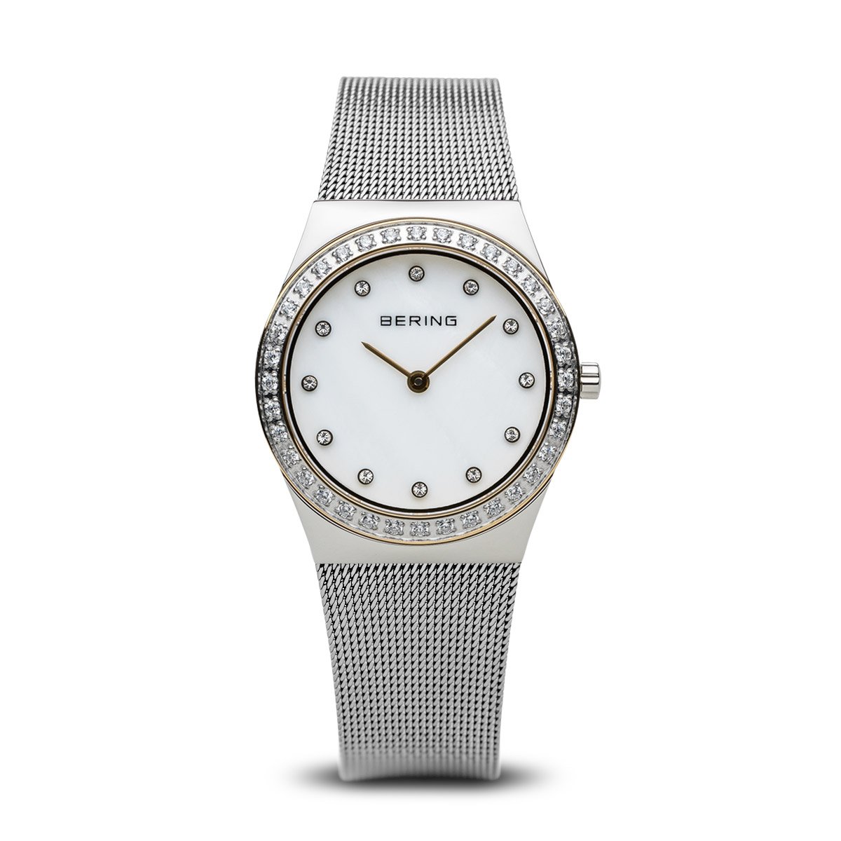 BERING Women Analog Quartz Classic Collection Watch with stainless steel Strap and Sapphire Crystal 12430-010