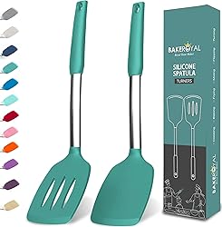 BakeRoyal Silicone Spatula Set - Turner Spatulas