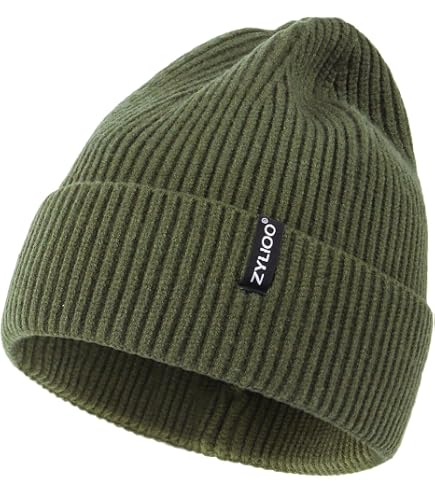 Armycrew 100% Acrylic Oversized XXL Thick GI Watch Cap Ribbed Knit