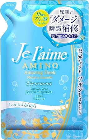 Amazon Kose コーセー ジュレーム アミノ ダメージ リペア トリートメント アミノ酸 配合 モイスト スムース つめかえ 400ml ジュレーム ビューティー 通販