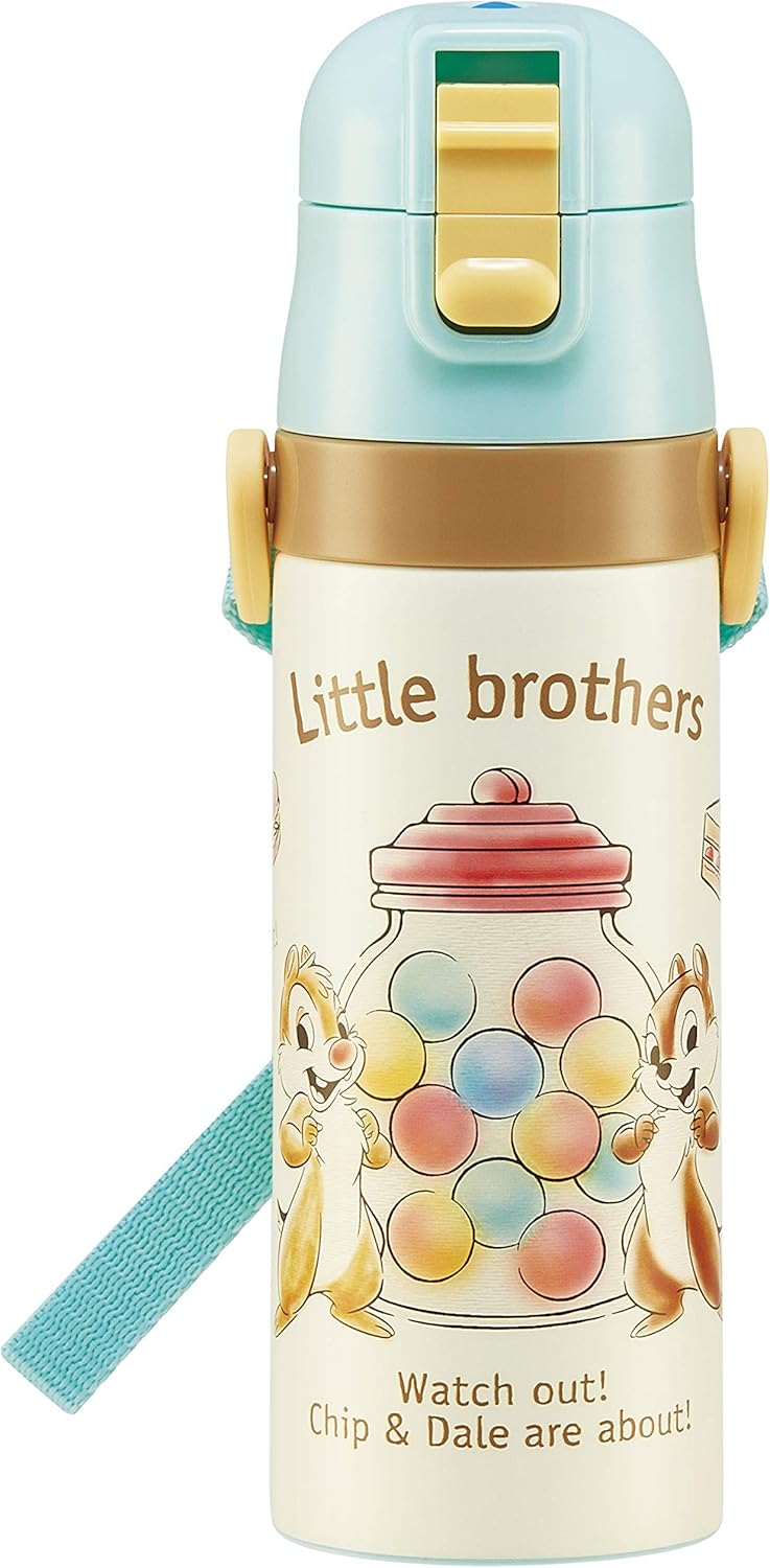 Amazon Co Jp スケーター スポーツボトル 子供用 ステンレス 水筒 チップ デール スイーツ ディズニー 470ml Sdc4 A ホーム キッチン
