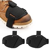 MTRPS 2PCS Motorcycle Shift Pad, Anti-Slip Motorbike Shoe Boot Cover, Adjustable Soft Boot Toe Protector for Most Adult Shoes (2 PCS)