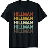 Hillman Vintage 80s Retro Style T-Shirt