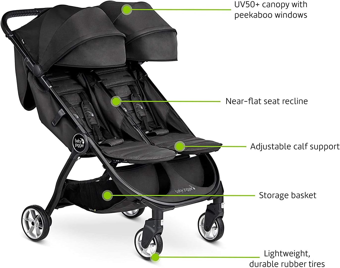 baby jogger city tour 2 double pram