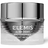 ELEMIS ULTRA SMART Pro-Collagen Night Genius | Powerful Anti-Wrinkle Rich Recovery Cream Replenishes, Rejuvenates, and Firms Skin Overnight