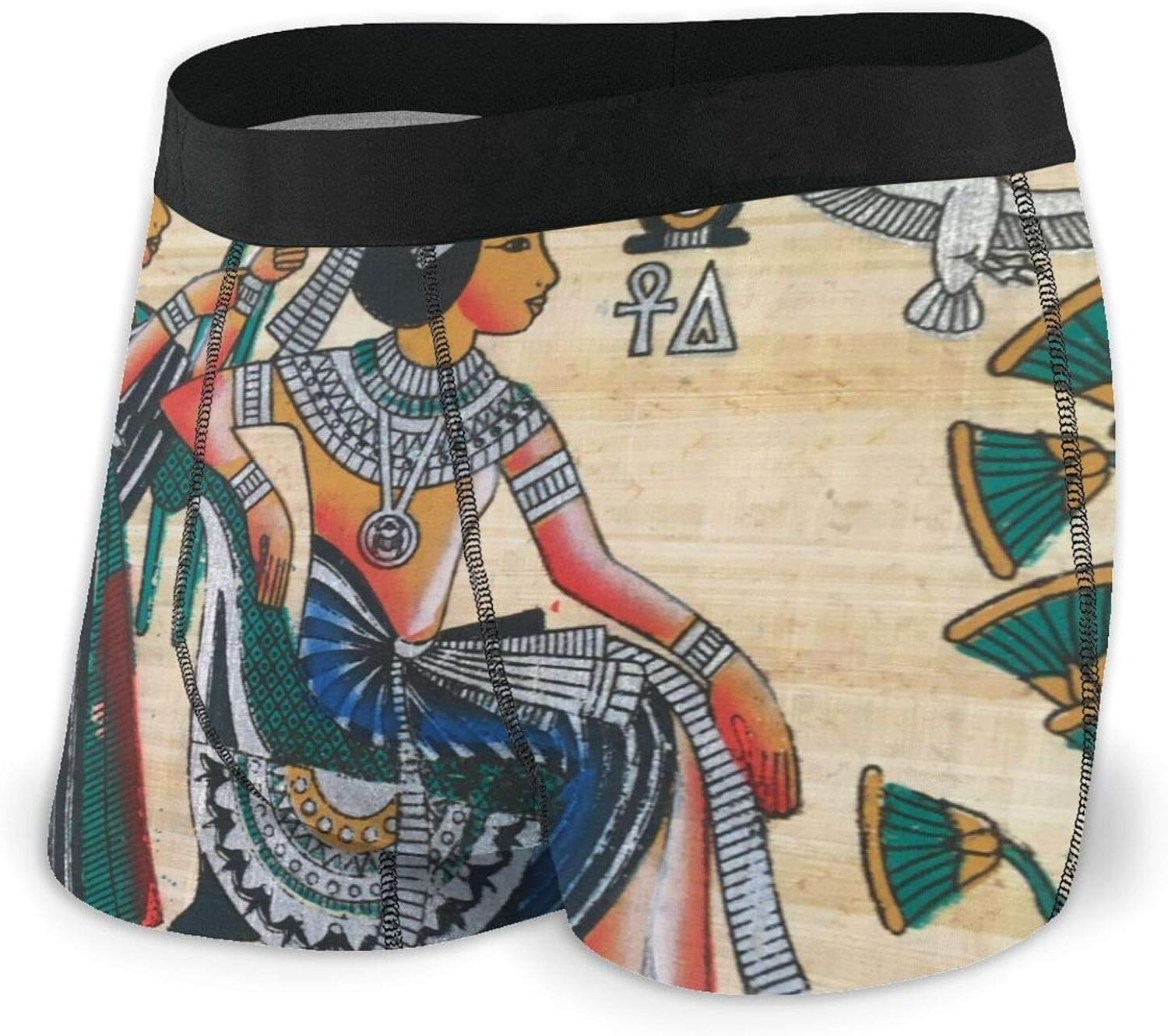 Original Egyptian Painting Men's Boxer Briefs Regular Soft Breathable Comfortable Underwear