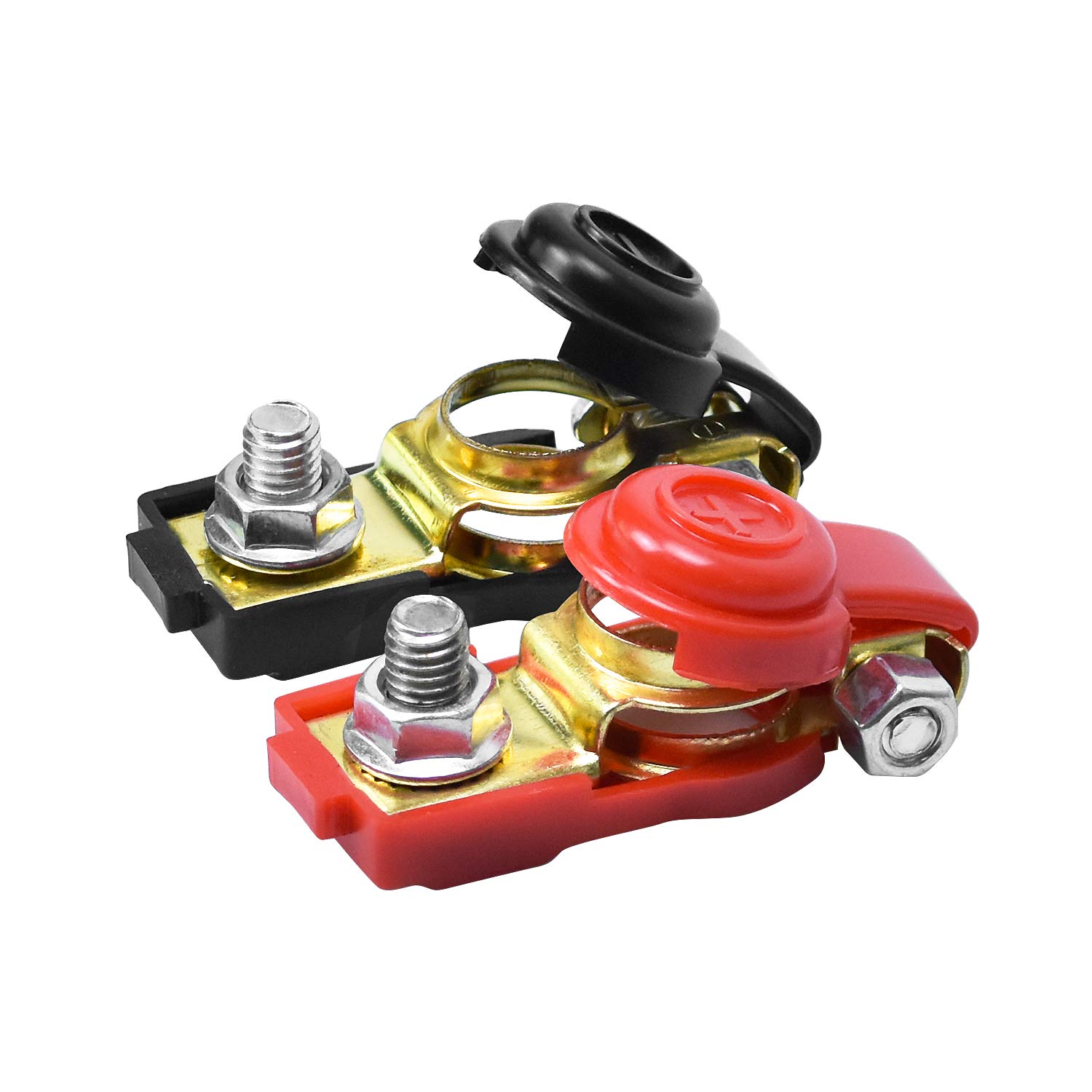 Universel Bornes de Batterie pour Voiture/Bateau Libération Rapide Cosse Batterie Positif et Universel Bornes de Batterie pour Voiture/Bateau Libération Rapide Cosse Batterie Positif et
