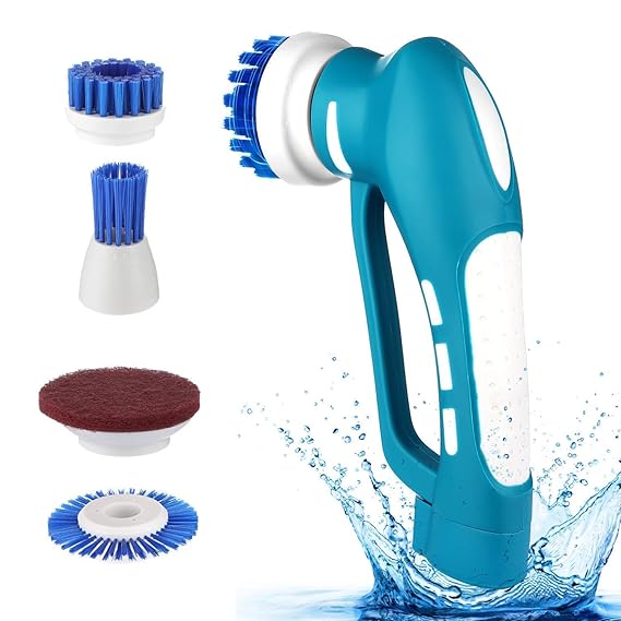 Scrubber, Household Power Handheld Cleaner Brush Cordless Handhold Spin