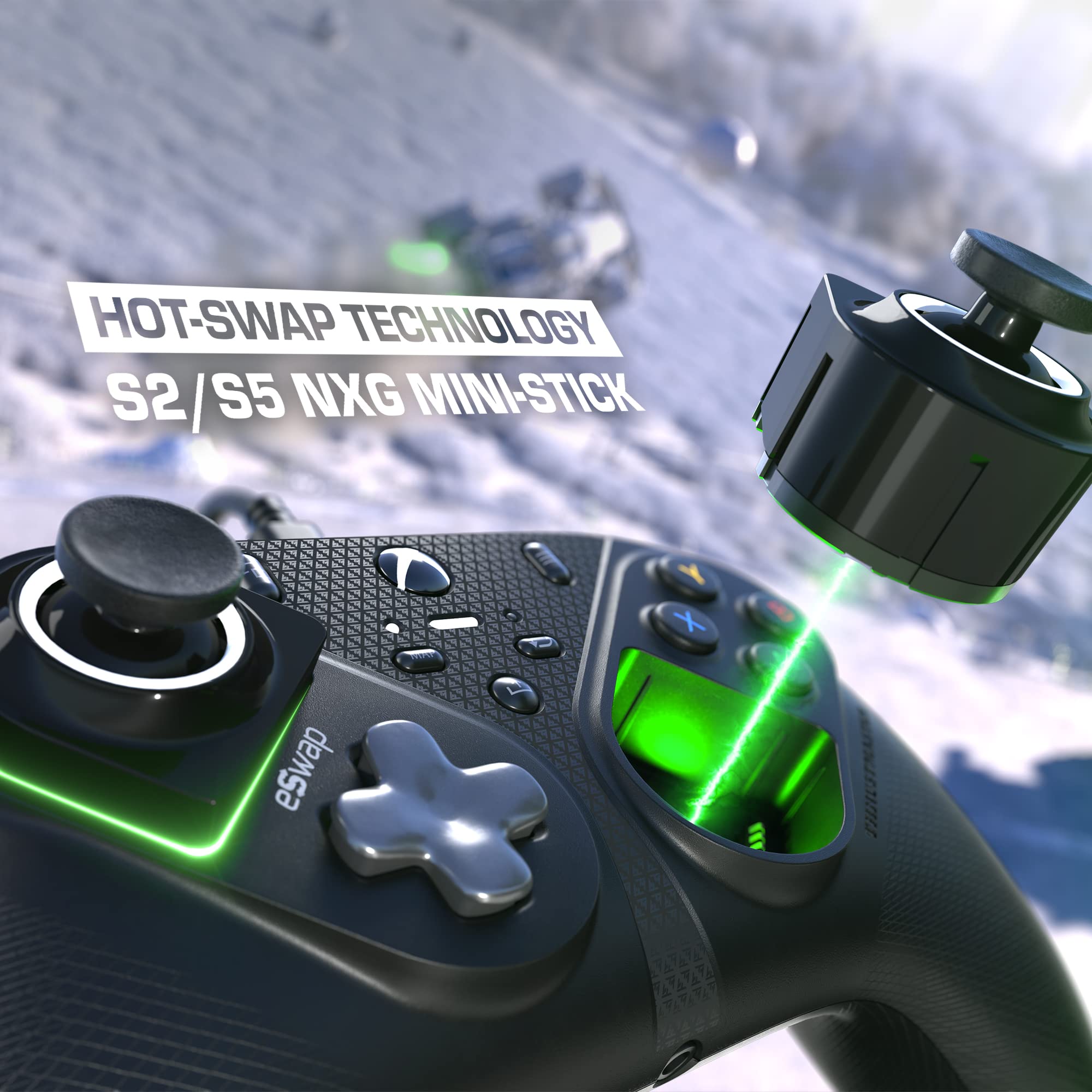 Thrustmaster ESWAP S Pro-Controller für Xbox Series X|S, Xbox One und Windows - Anpassbares Gamepad mit austauschbaren Modulen und hoher Präzision 2
