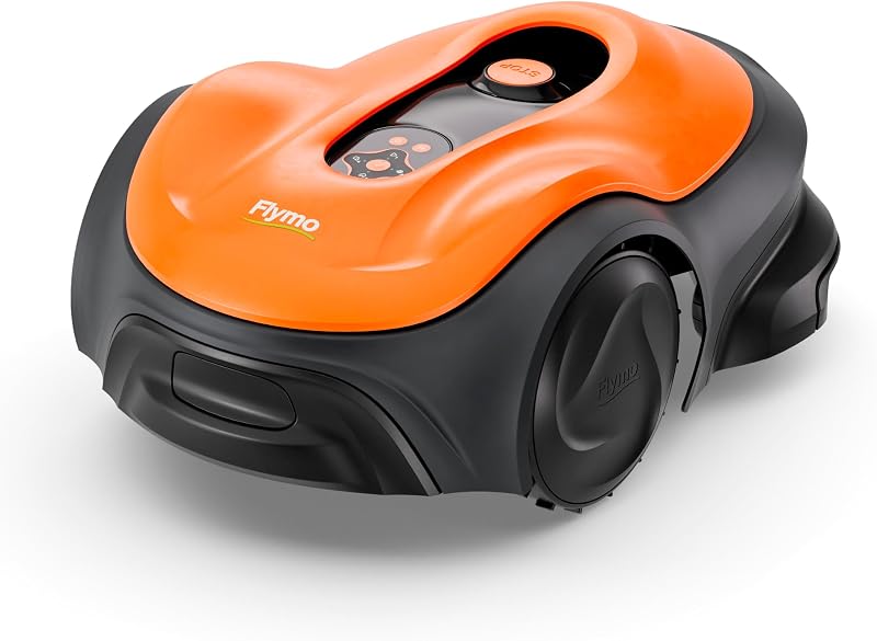 Flymo UltraLife 1500 Robotic Lawn Mower with Dual Cutting Discs