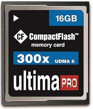 16 GB 45MB Memzi/s - 300 x Ultima Pro Compact Flash tarjeta de ...
