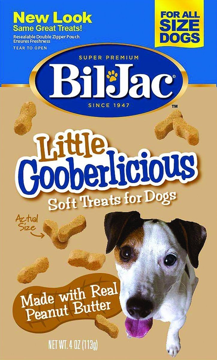 Amazon.com : BIL-JAC LITTLE GOOBERLICIOUS TREATS FOR DOGS - 10 PACK