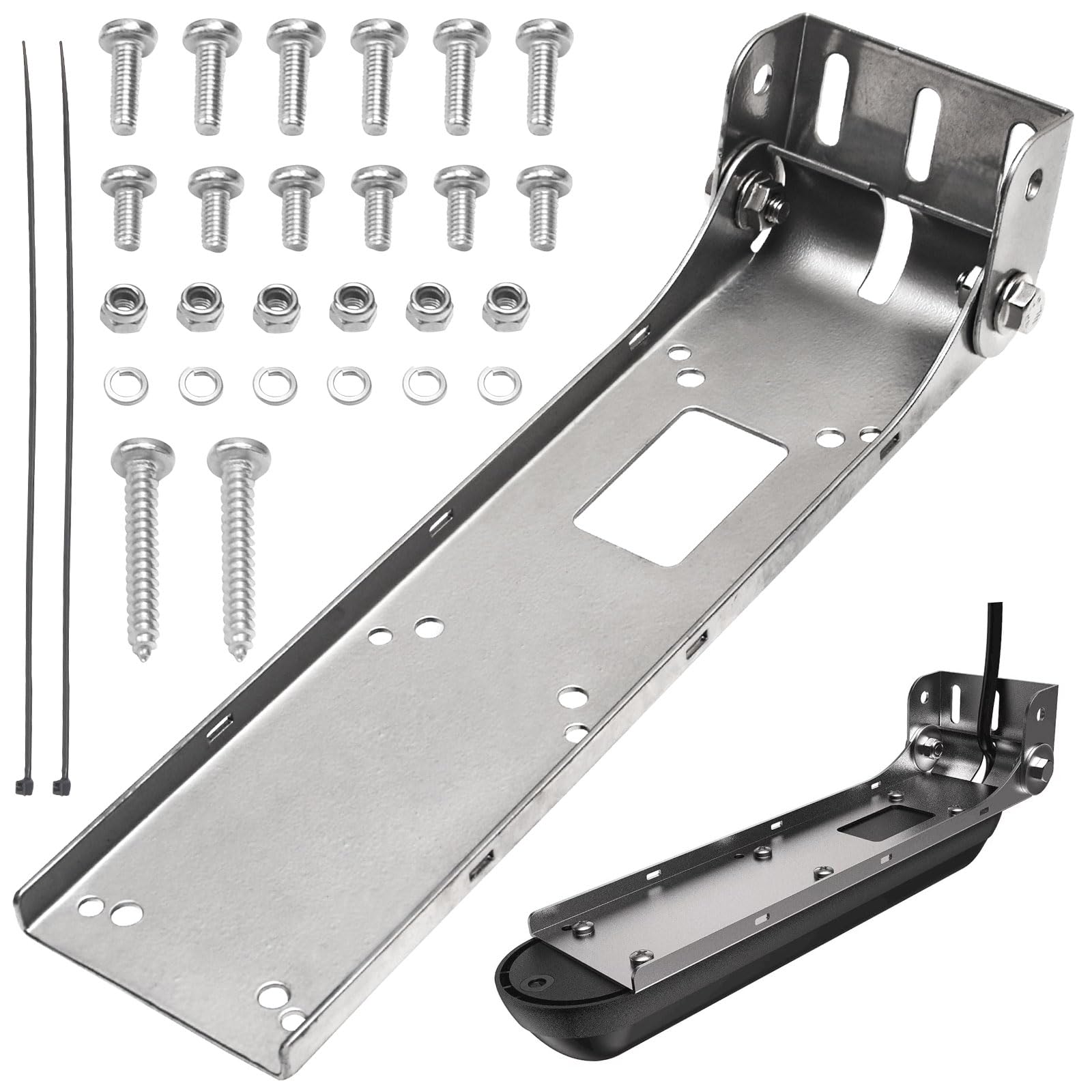 Photo 1 of 000-12603-001 Transom Transducer Mount Bracket for StructureScan 3D/HD & TotalScan Transducers
