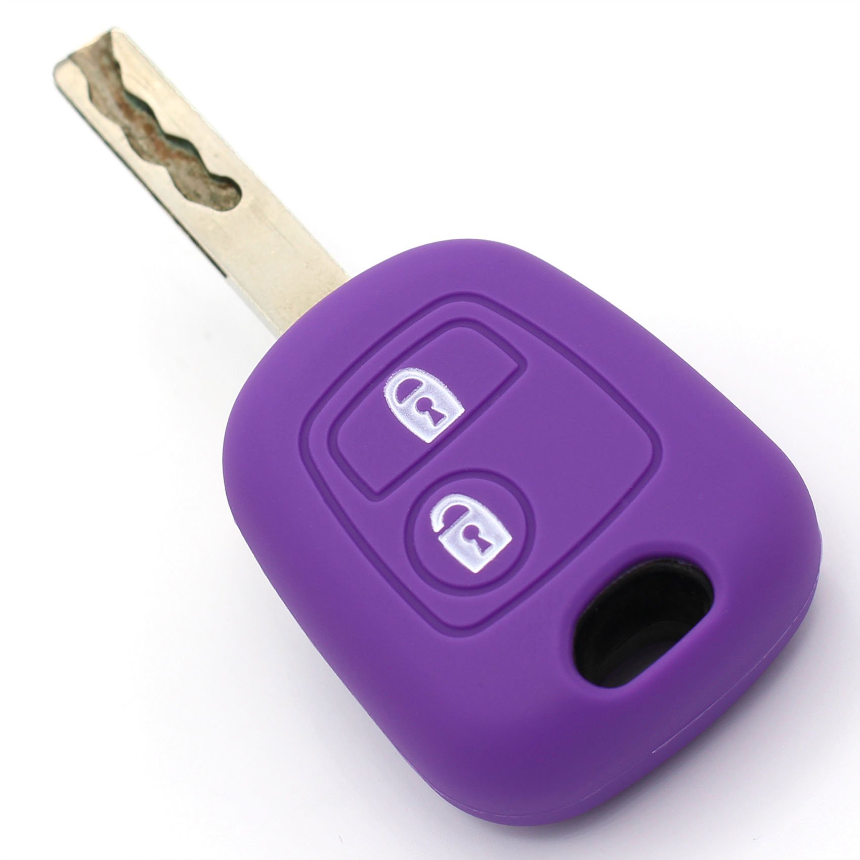 PEC Silicone Key cover for 2-button car key, made by Finest-Folia