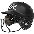 Rawlings | MACH HI-VIZ Fastpitch Softball Batting Helmet | Face Guard Attached