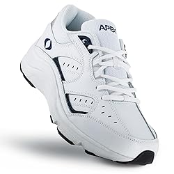 Apex Shoe's Walker-v Last-w, White, 9