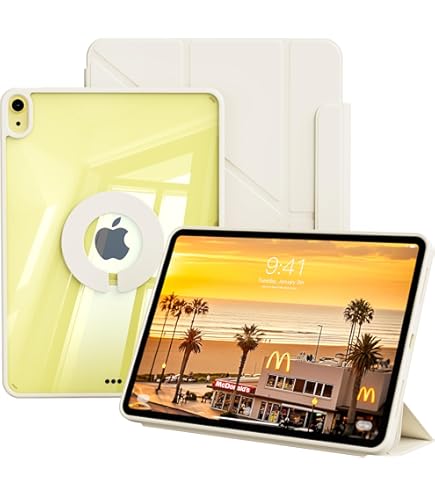 Amazon.com: KenKe Light Magnetic Trifold Stand Case for IPad A16