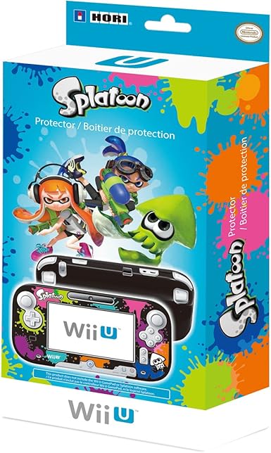 Amazon Wii U スプラトゥーン プロテクトケース For Wii U Gamepad 任天堂公式ライセンス商品 Wii U