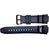 Genuine Casio Replacement Watch Strap 10302043 for Casio Watch AE-2000W-1AVH, WV-200A-1AVD + Other models, Resin