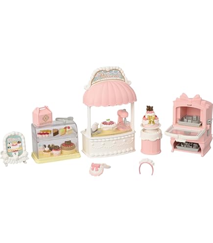 calico critters freya's birthday celebration strawberry cake dress Calico Critters Freya's Birthday Celebration Set, 40th Anniv. Edition