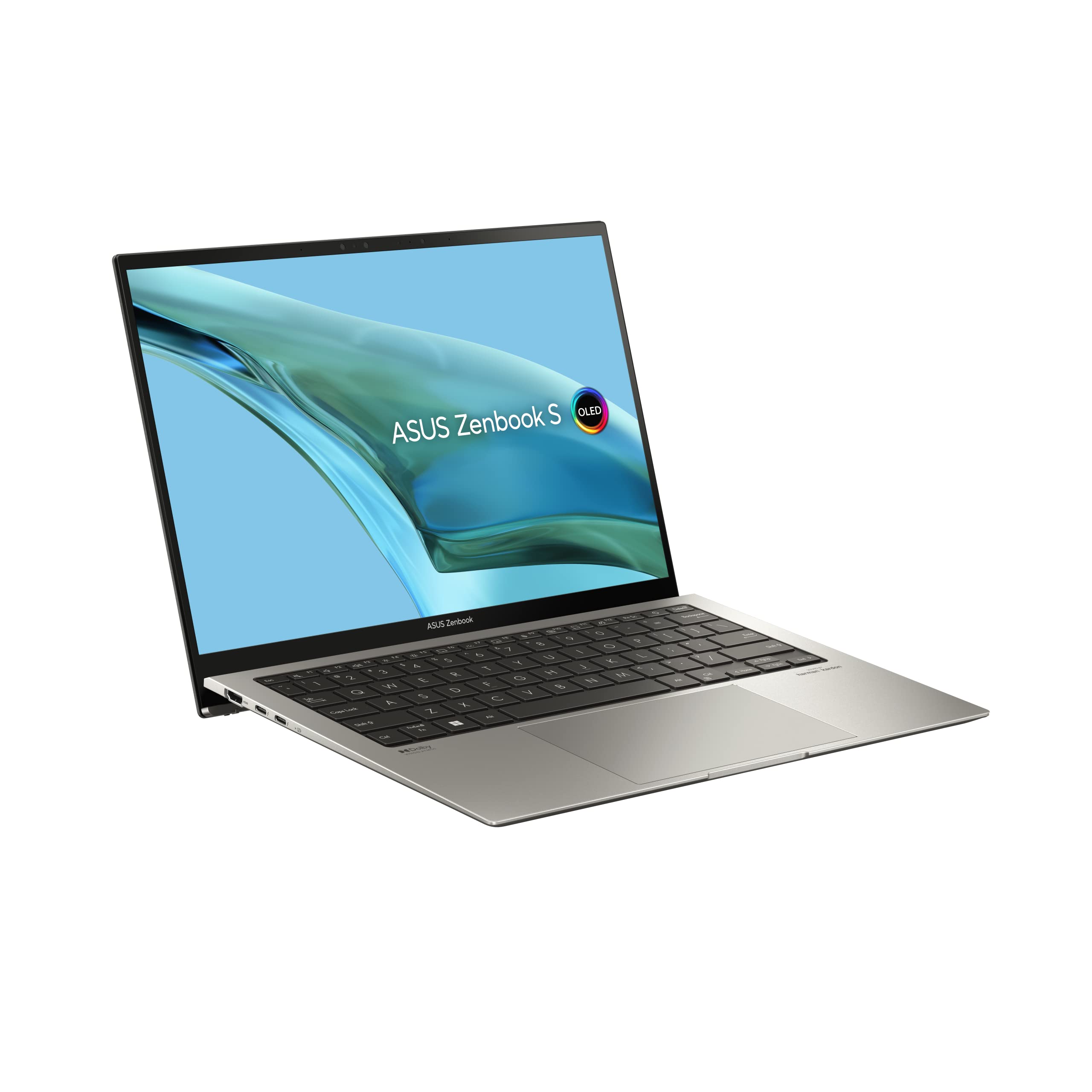 ASUS Zenbook S 13 OLED Laptop | 13.3 Inch 2.8k WQXGA+ 16:10 OLED Display | Intel Core i7-1355U | 16 GB RAM | 1 TB SSD | Intel Iris Xe | Windows 11 | QWERTZ Keyboard | Basalt Grey