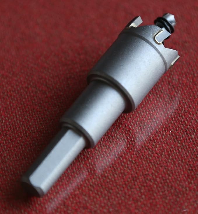 Generic 1PC 20.5mm TCT hole saw drill bits core bits for stainless steel drilling hole opener with triangle handle 10-12mm diameter