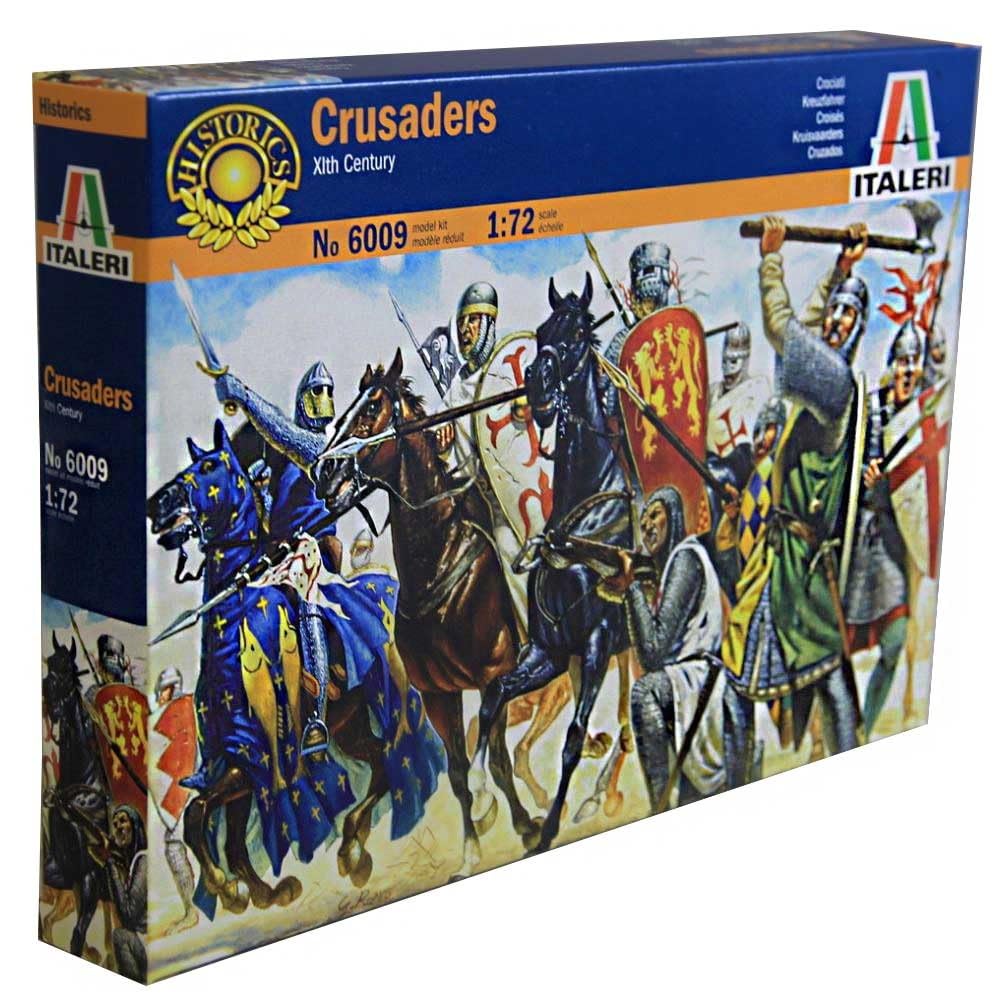 Italeri 1:72 - Crusaders (11th Century), Silver, Miniature